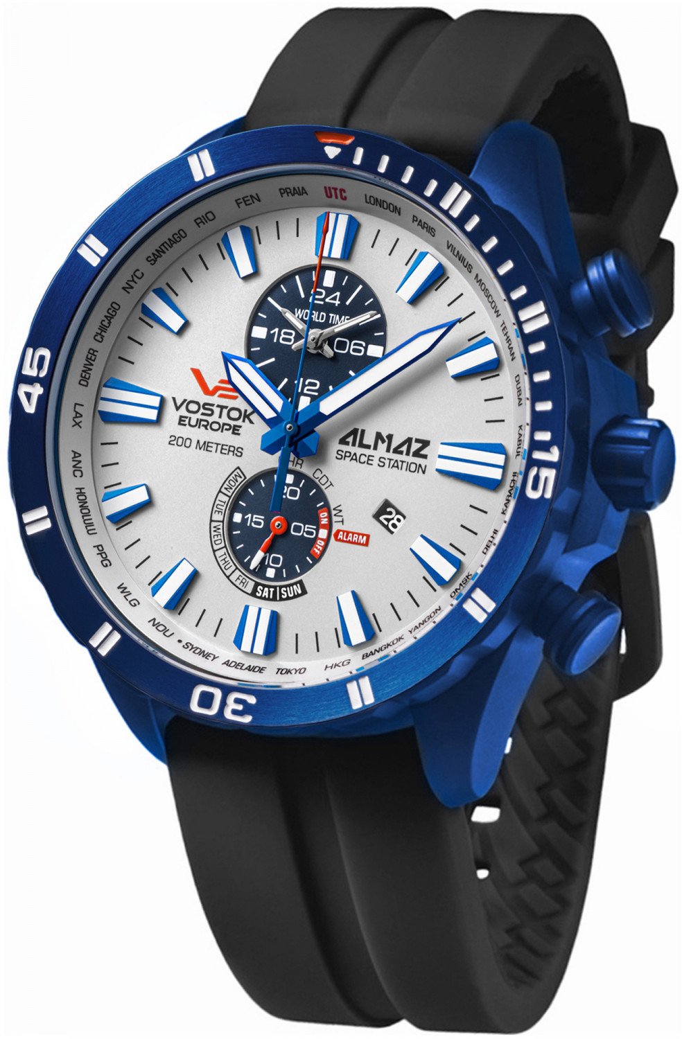 Zegarek męski Vostok Europe YM8J-320D657S czarny