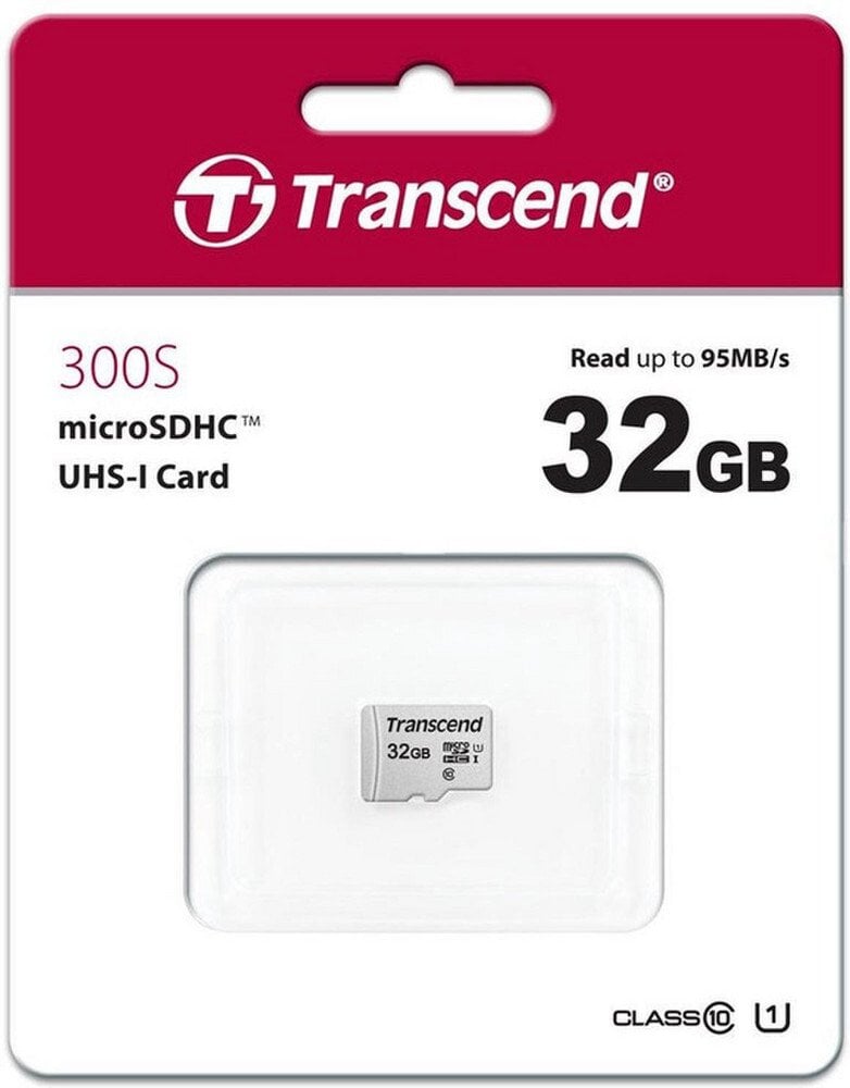 Karta Transcend 32GB UHS-I U1 Micro SD z adapterem