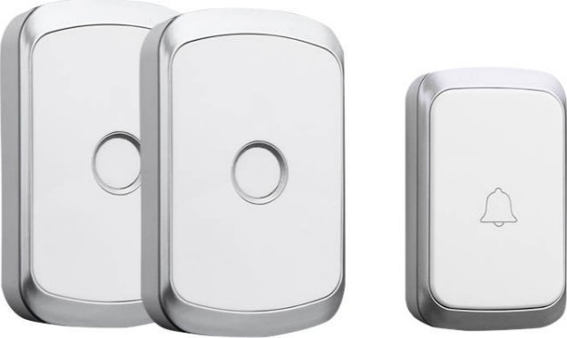 Spreest DZWONEK BEZPRZEWODOWY DO DRZWI DO FURTKI NA BATERIE WODOODPORNY 2 ODBIONIKI