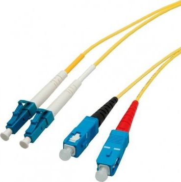 Rotronic Patchcord światłowodowy LWL duplex E9/125um LC/SC 2.0m