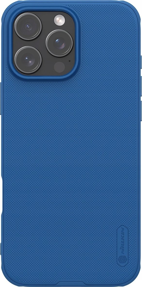 Nillkin Etui Nillkin Super Frosted Shield Pro na iPhone 16 Pro - niebieskie