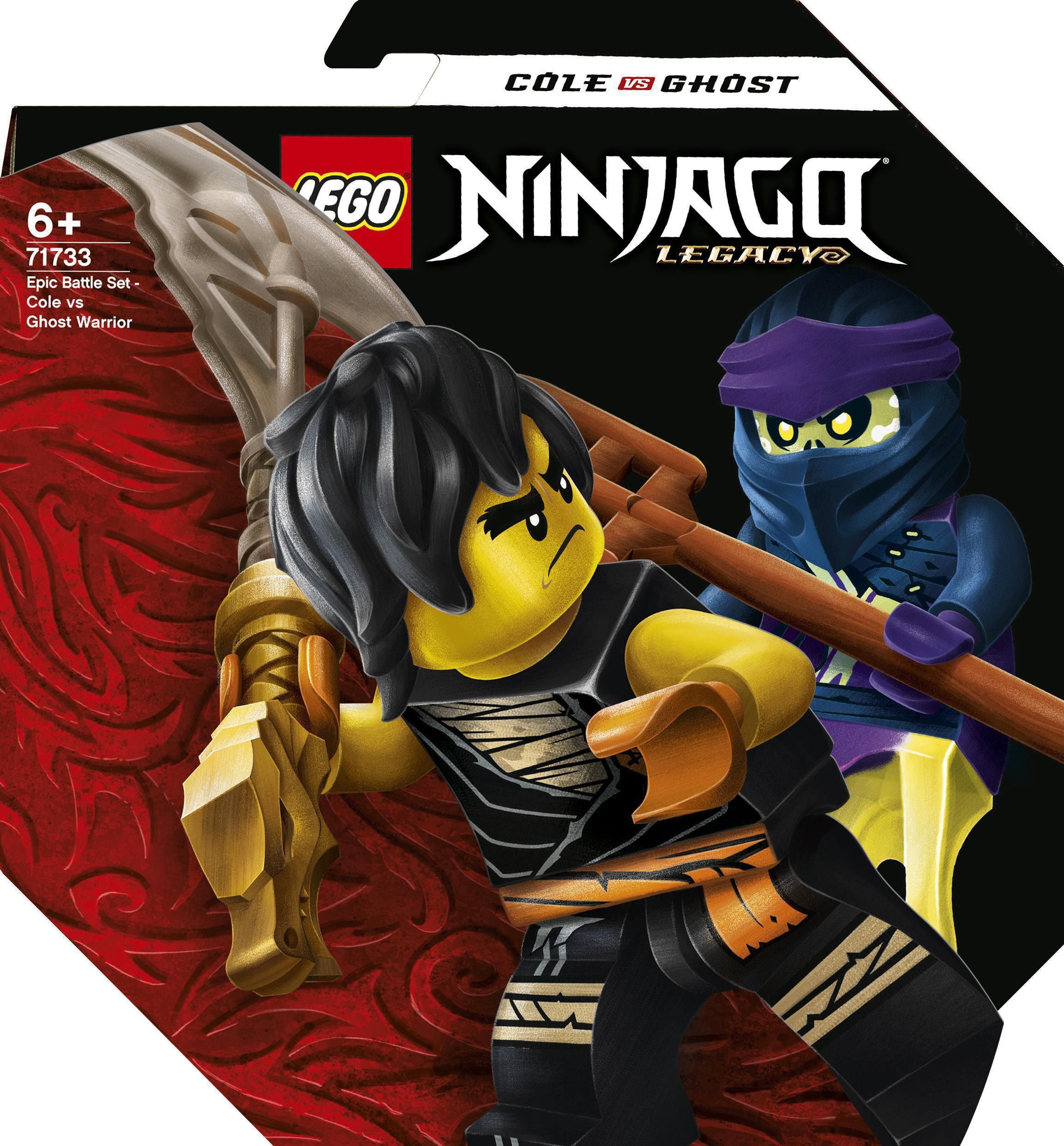 LEGO Ninjago Epicki zestaw bojowy - Cole kontra Wojownik - Duch (71733)