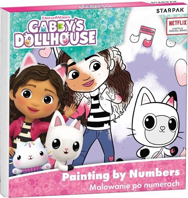 Starpak OBRAZ MAL PO NR 20X20CM 6KOL GABBY DH PB20/40