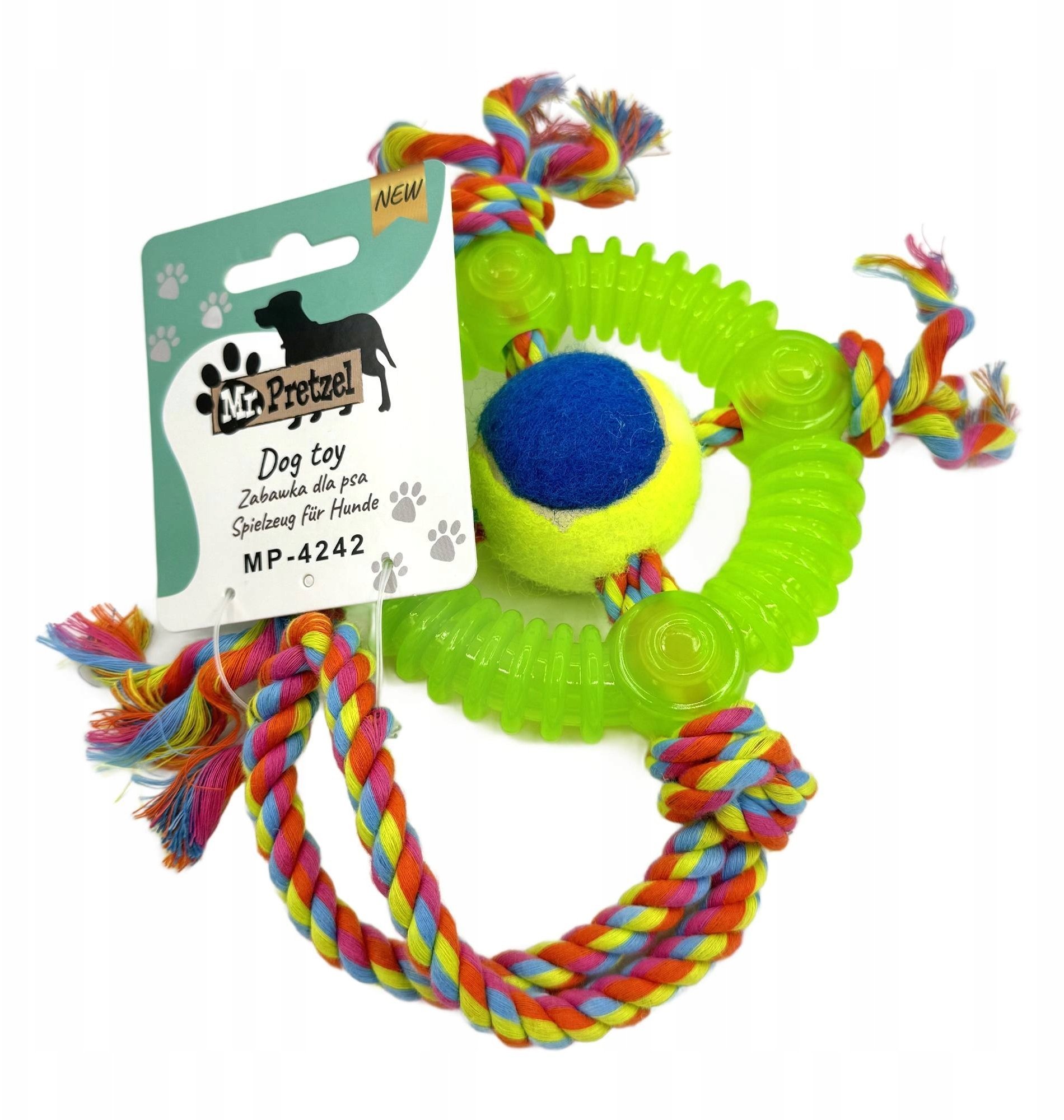 Mr. Pretzel Kółko ze sznurem 13cm