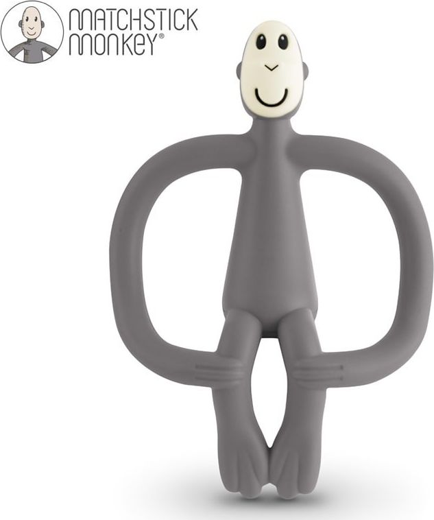 Matchstick Monkey Matchstick Monkey Grey Gryzak Masujący ze Szczoteczką