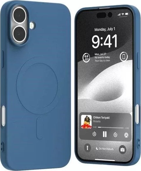 Mercury Mercury MagSafe Semi-Silicone iPhone 16 Plus 6,7" niebieski /blue