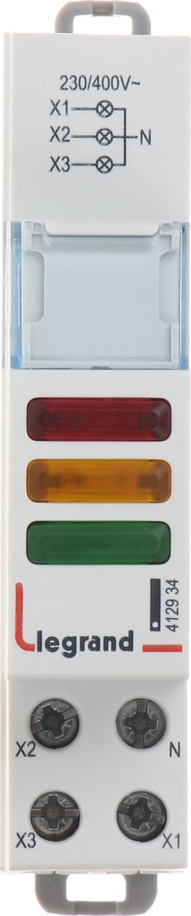 Legrand LAMPKA SYGNALIZACYJNA LED LE-412934 DO MONTAŻU NA SZYNIE DIN (TS-35) LEGRAND