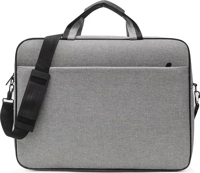 Torba CoverSmile Elegancka Torba na Laptopa 17.3 Szara