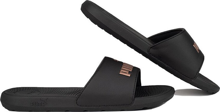 Puma Klapki damskie Puma Cool Cat 2.0 czarno-złote 389108 02 37