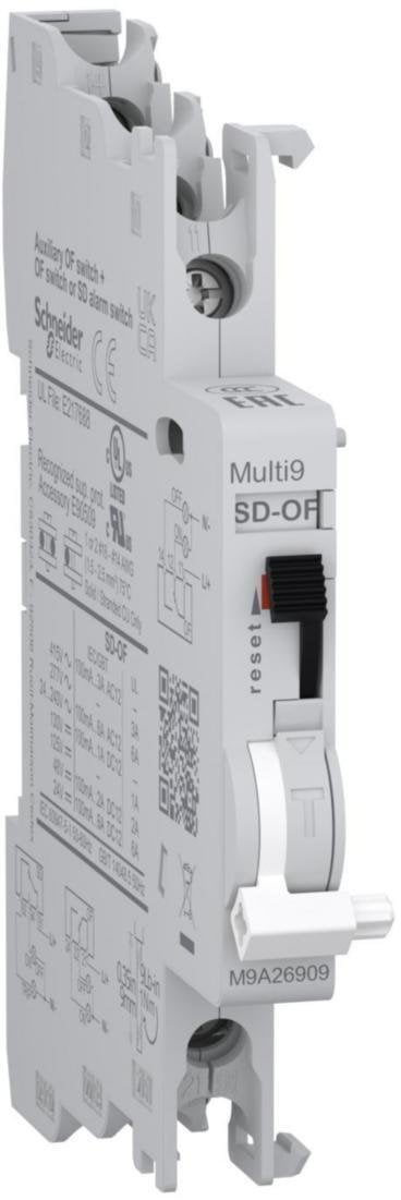 Styk pomocniczy + sygnalizacyjny Multi9 OF/SD+OF 24-415VAC 24-130VDC M9A26909