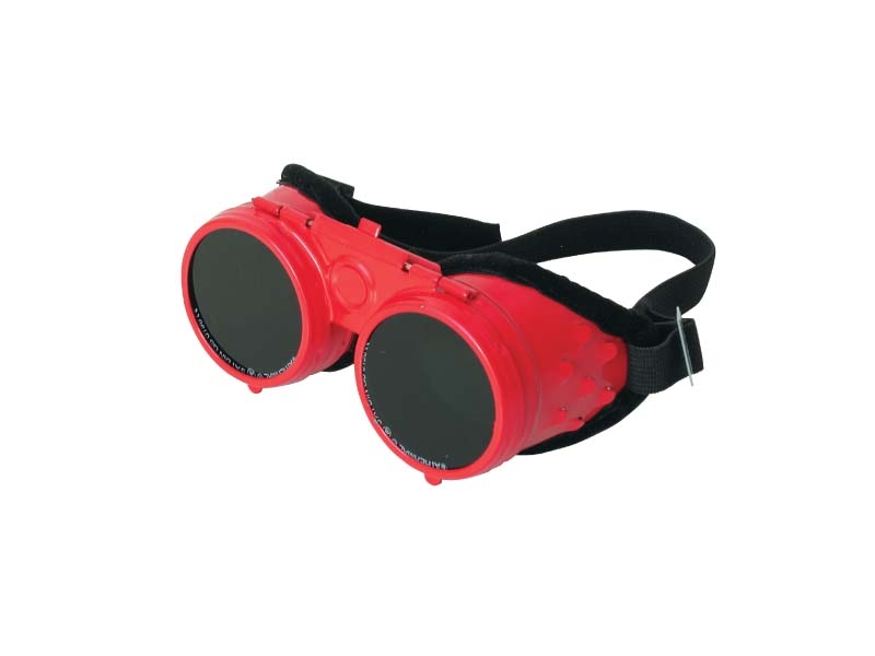 Modeco Okulary spawalnicze metalowe atestowane 1szt. MN-06-135