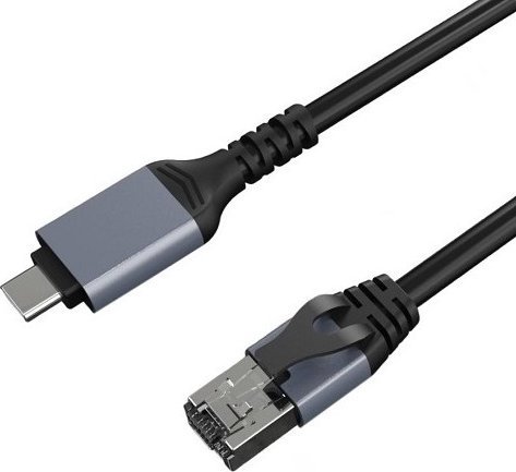 Extra Digital Interneto kabelis CAT6 UTP, USB Type-C - RJ45, 5m