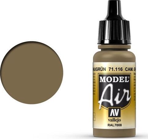 Vallejo Vallejo Model Air Camouflage Grey Green 71.116 uniwersalny