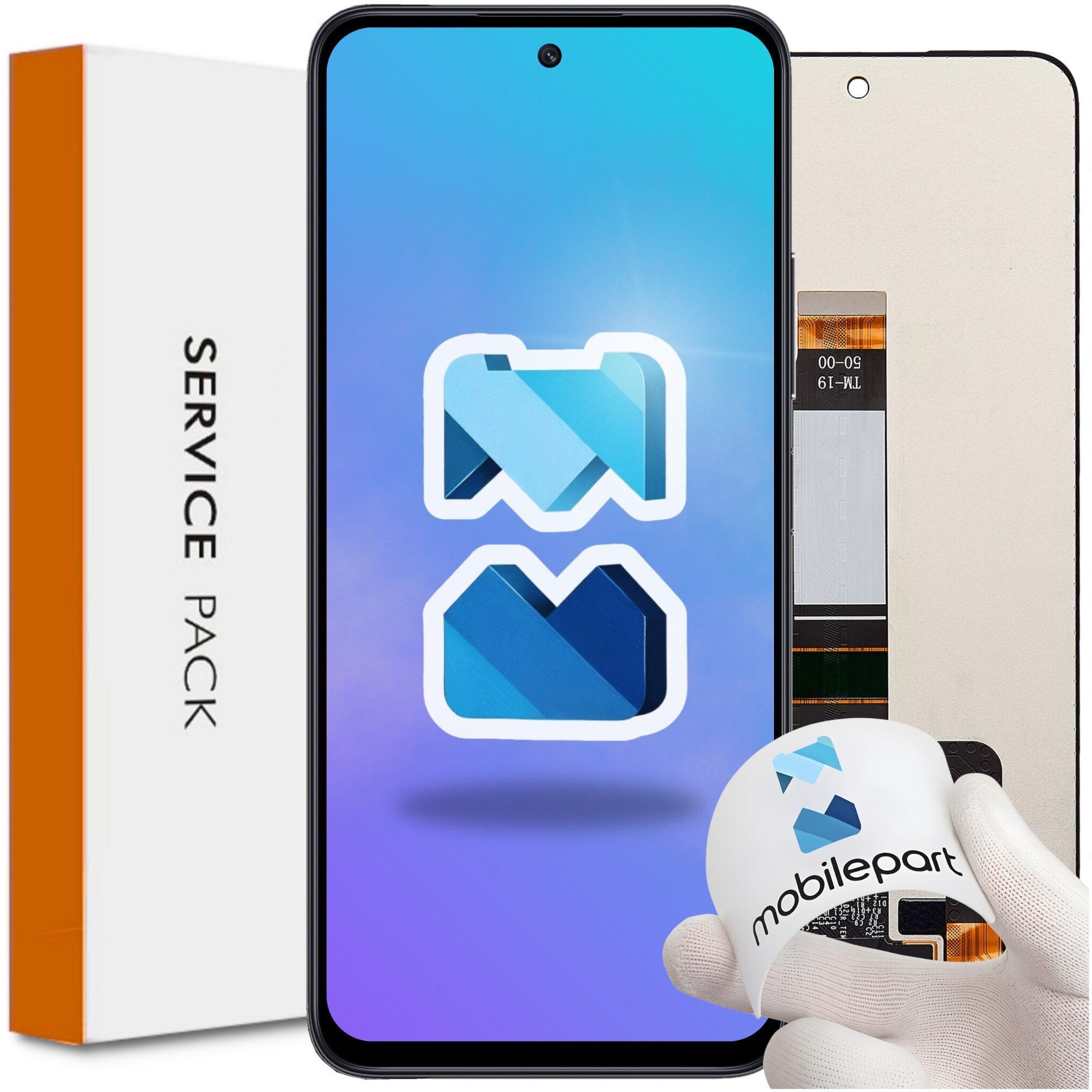 Wyświetlacz do Xiaomi Redmi 12 LCD 23053RN02Y Ekran Oryginał Mobilepart