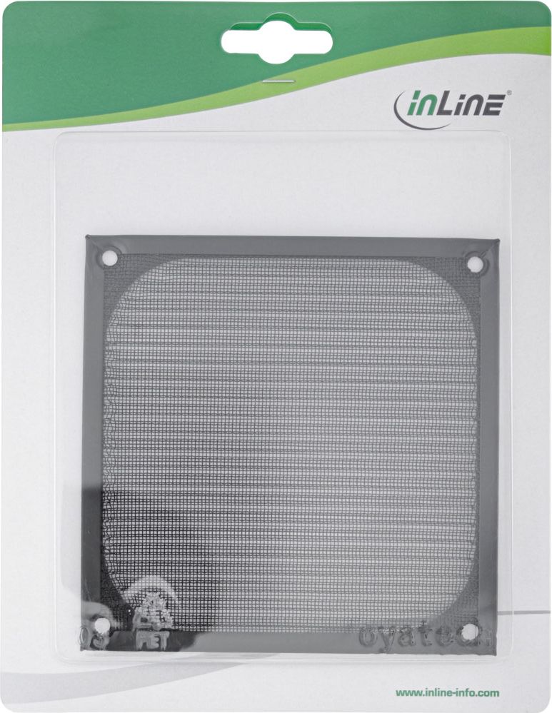 InLine Filtr przeciwkurzowy na wentylator 120mm Czarny (33370S)