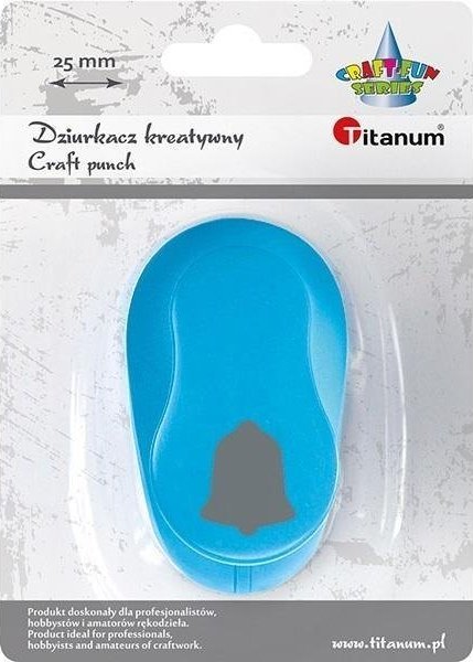 Titanum Dziurkacz z motywem 25mm dzwon