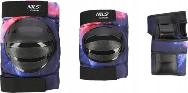 Nils Extreme Zestaw ochraniaczy H734 czarne r. L