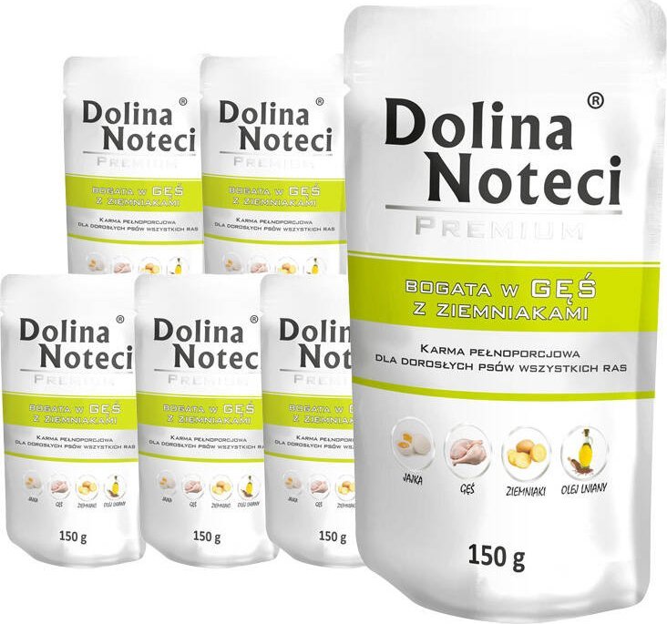 Dolina Noteci Premium z gęsią 10x150g