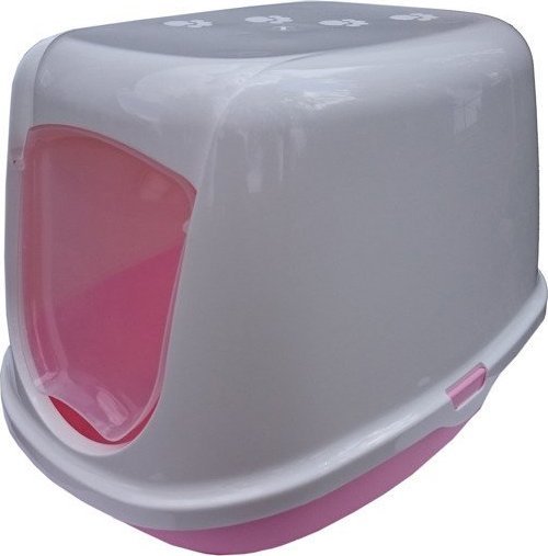 Savic Kuweta DUCHESSE biało - różowa