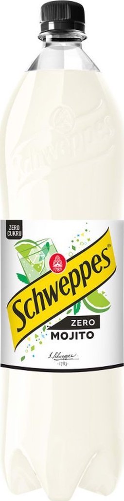 Schweppes Schweppes Mojito Zero Napój gazowany 1,35 l