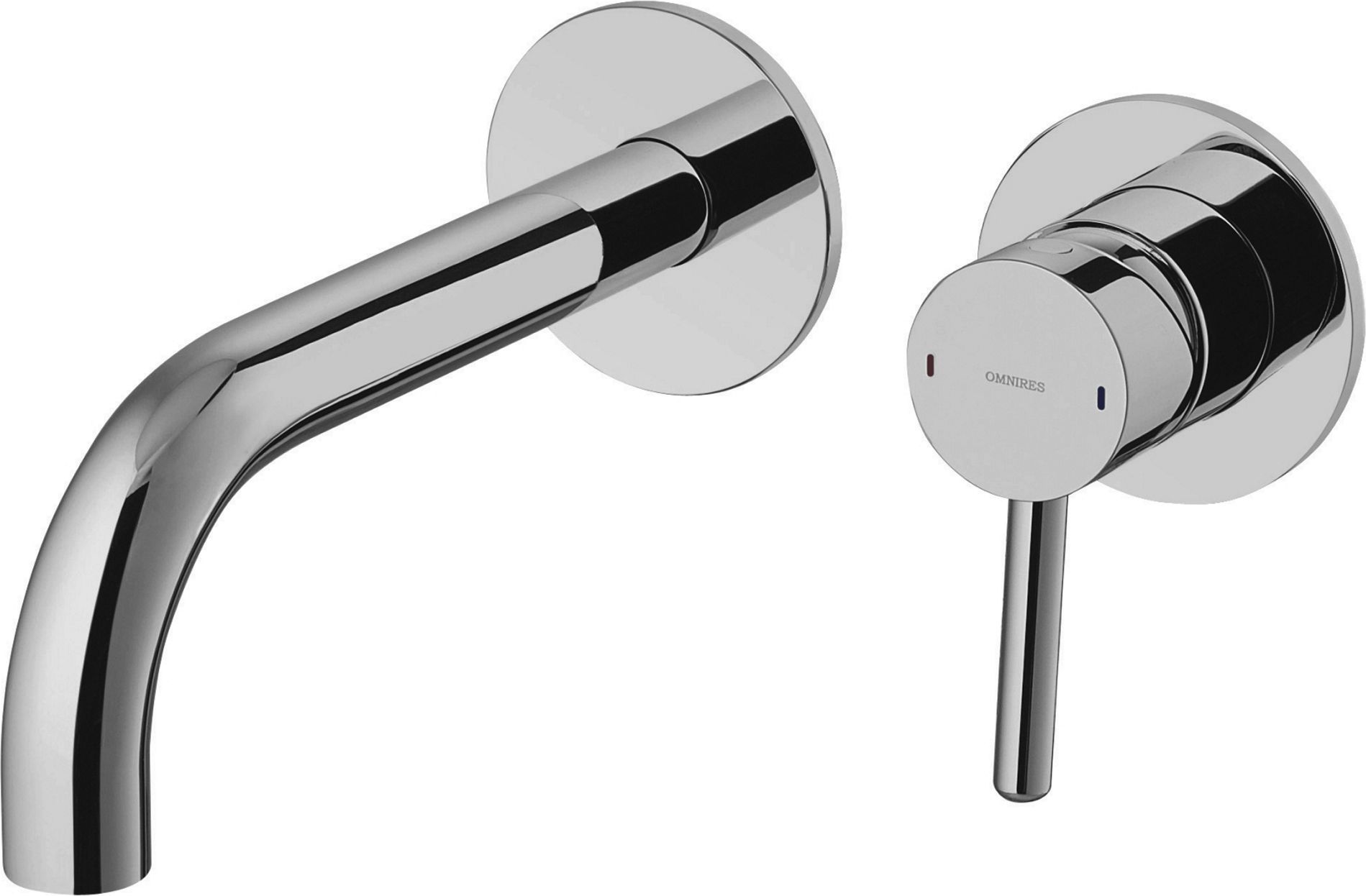 Bateria umywalkowa Omnires Y podtynkowa chrom (Y1215)