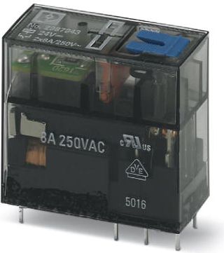 Phoenix Contact Przekaźnik osobny 2P 8A 24V DC REL-MR- 24DC/21-21/MS (2987943)