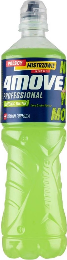 4Move 4Move Napój izotoniczny niegazowany o smaku limonka-mięta 0,75 l