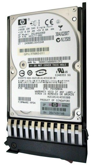 Dysk HP DYSK HDD 146GB 2.5" - 443177-002 - Refabrykowany