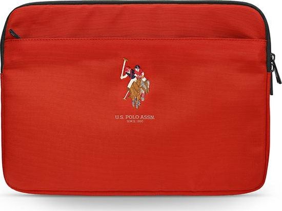 Etui U.S. Polo Assn Polo Embroidery 13" Czerwony