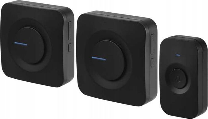 Emos Dzwonek bezprzewodowy bateryjny 2 odbiorniki