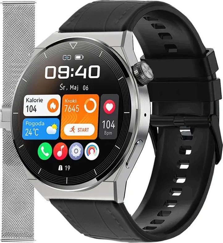 Smartwatch Enter SAT.111.234.1411-SET Czarny
