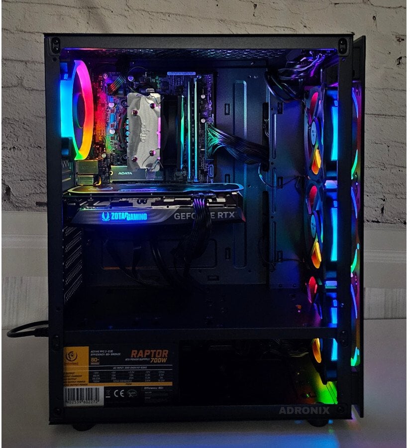Komputer Adronix ZESTAW RYZEN GAMER MASTER 7|RYZEN 7|VEGA 8|32GB|1TB|WI-FI|WIN 11