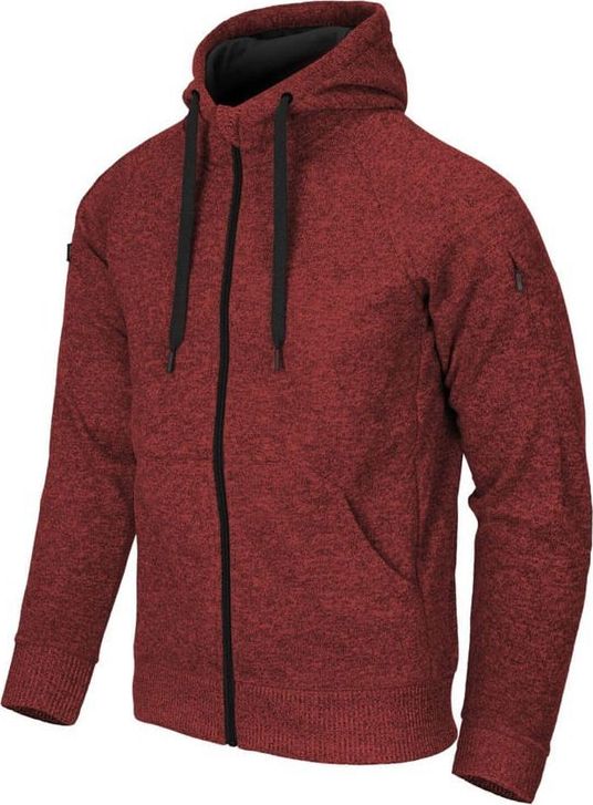 Helikon-Tex Helikon-Tex Bluza z Kapturem Covert Tactical Hoodie (FullZip) Czerwona XXL