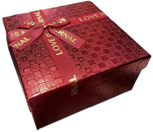 Pudełko prezentowe 3szt red