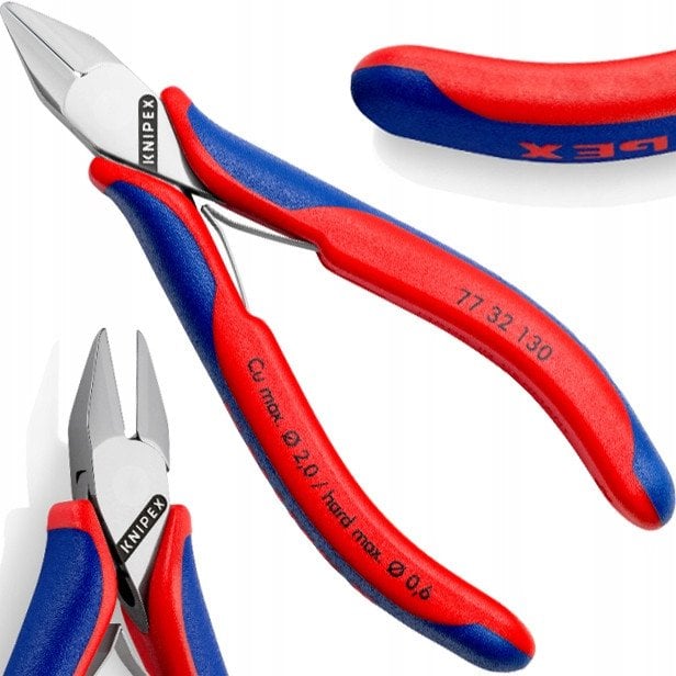 KNIPEX ELECTRICIANS' SIDE NOSE PLIERS 130mm SHARP