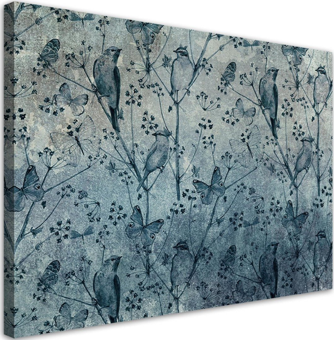 Feeby Obraz na płótnie, Ptaki na gałęziach - 120x80