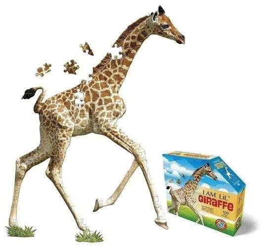 Puzzle konturowe 100 I am Lil - Żyrafa
