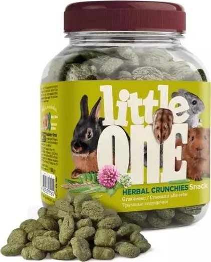 Hi Little One Little One Przekąska dla Gryzoni Chrupki Ziołowe 100g