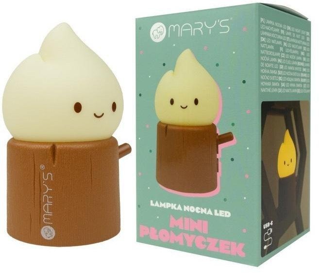 Lampka nocna LED mini płomyczek