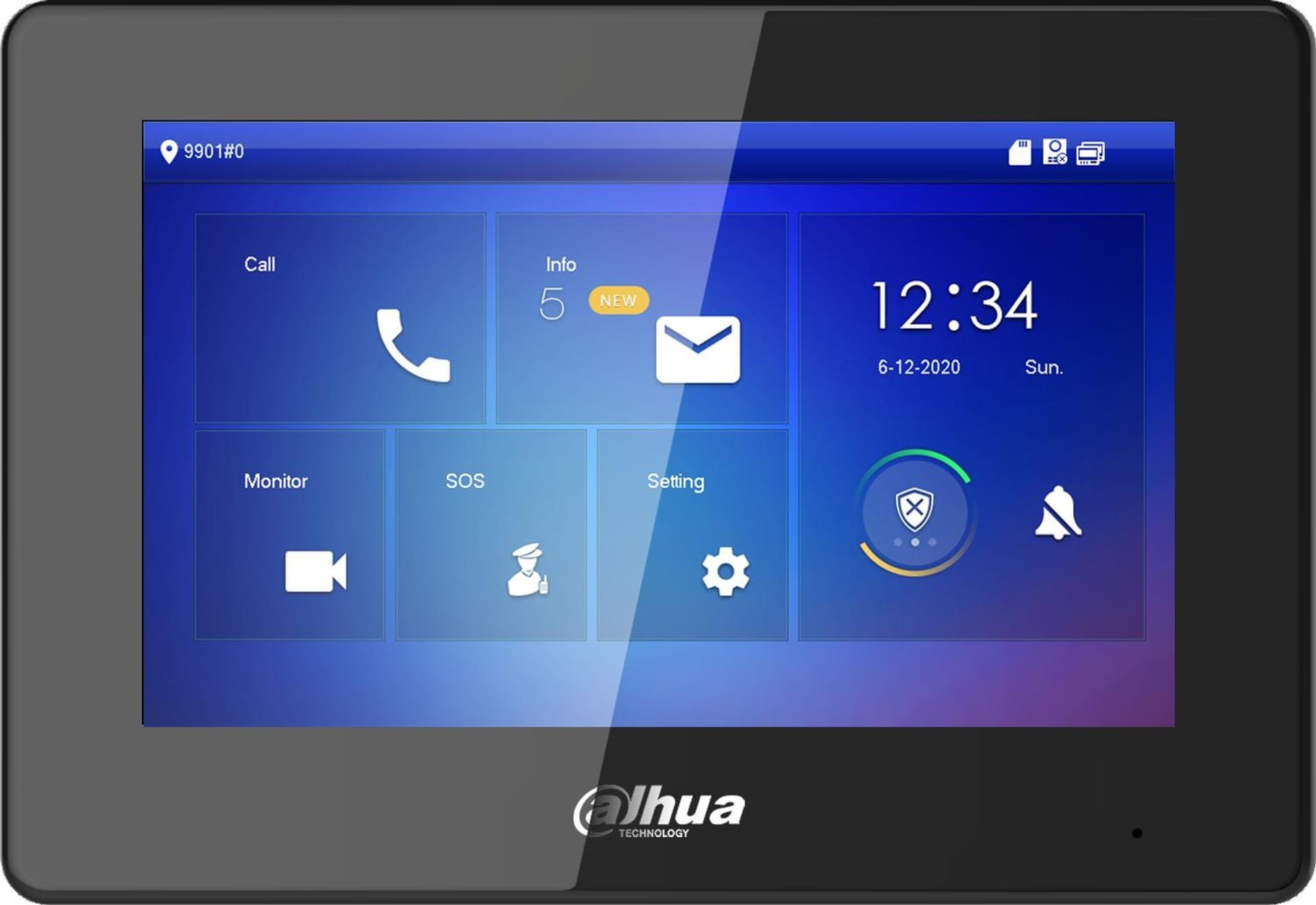 Dahua Technology Monitor wideodomofonu VTH5422HB-W