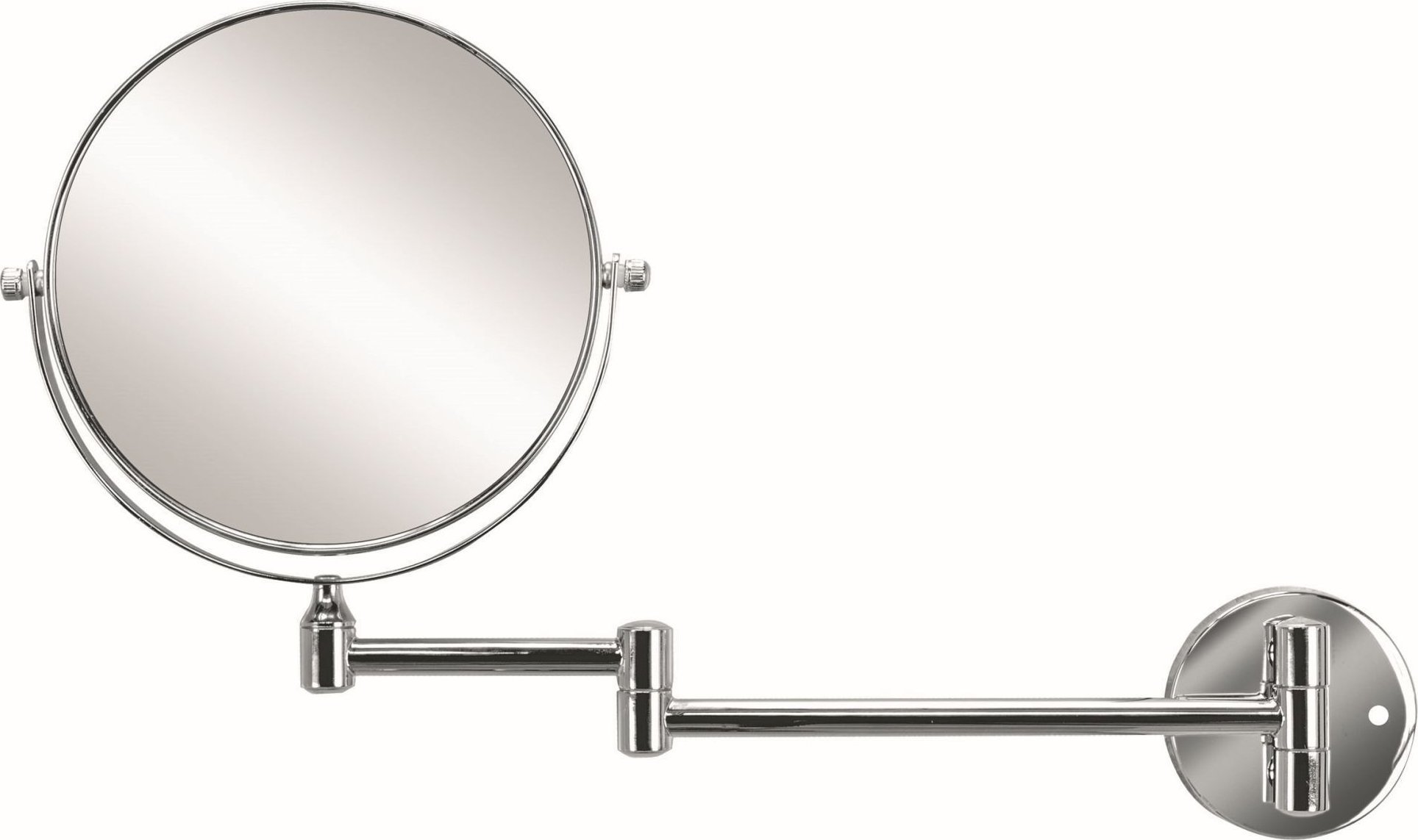 Lusterko kosmetyczne Kleine Wolke Kleine Wolke Ridge Lusterko kosmetyczne srebrny