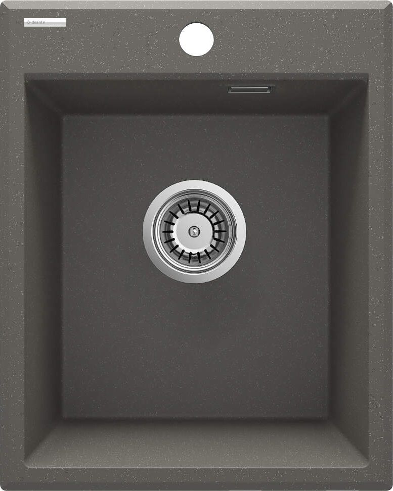 Zlewozmywak Deante Deante Eridan granitowy 1-komorowy bez ociekacza - antracyt