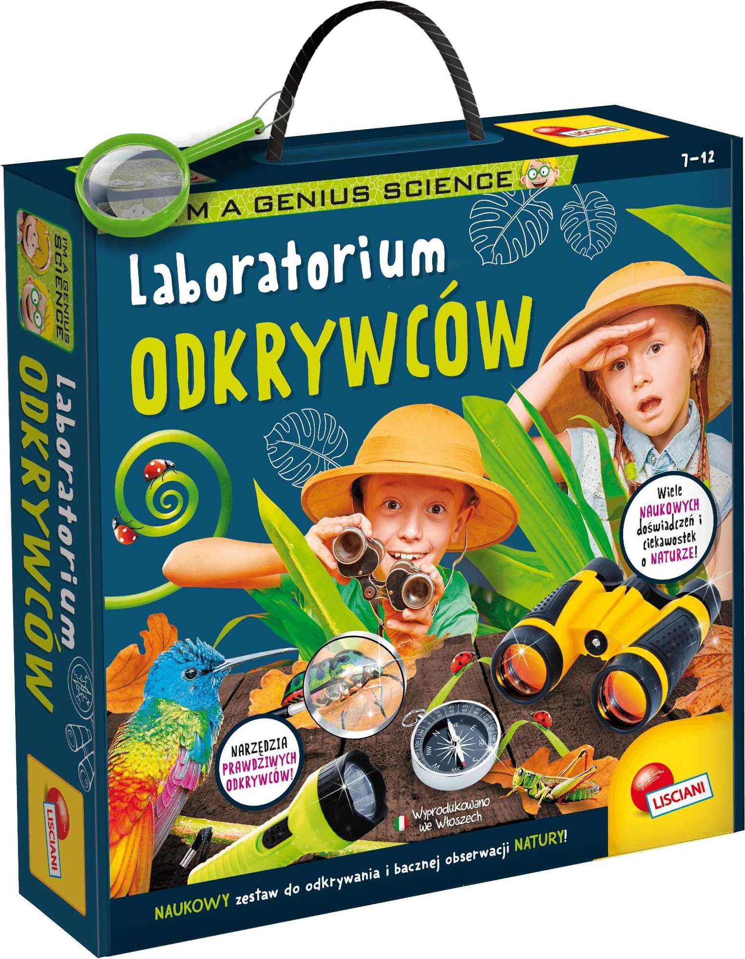 Lisciani Zestaw naukowy Im a Genius Laboratorium odkrywców