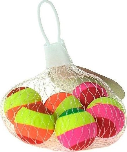 Piłeczki kauczukowe 3.2cm 6szt