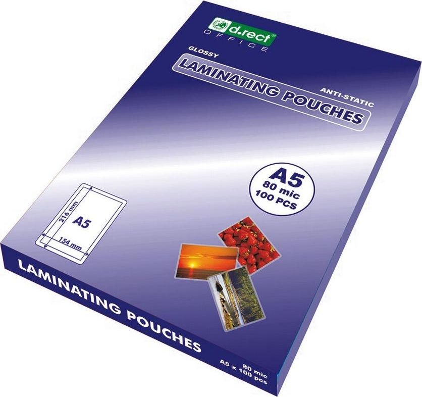 D.Rect Folia laminacyjna A5 80 mic a100 D.RECT