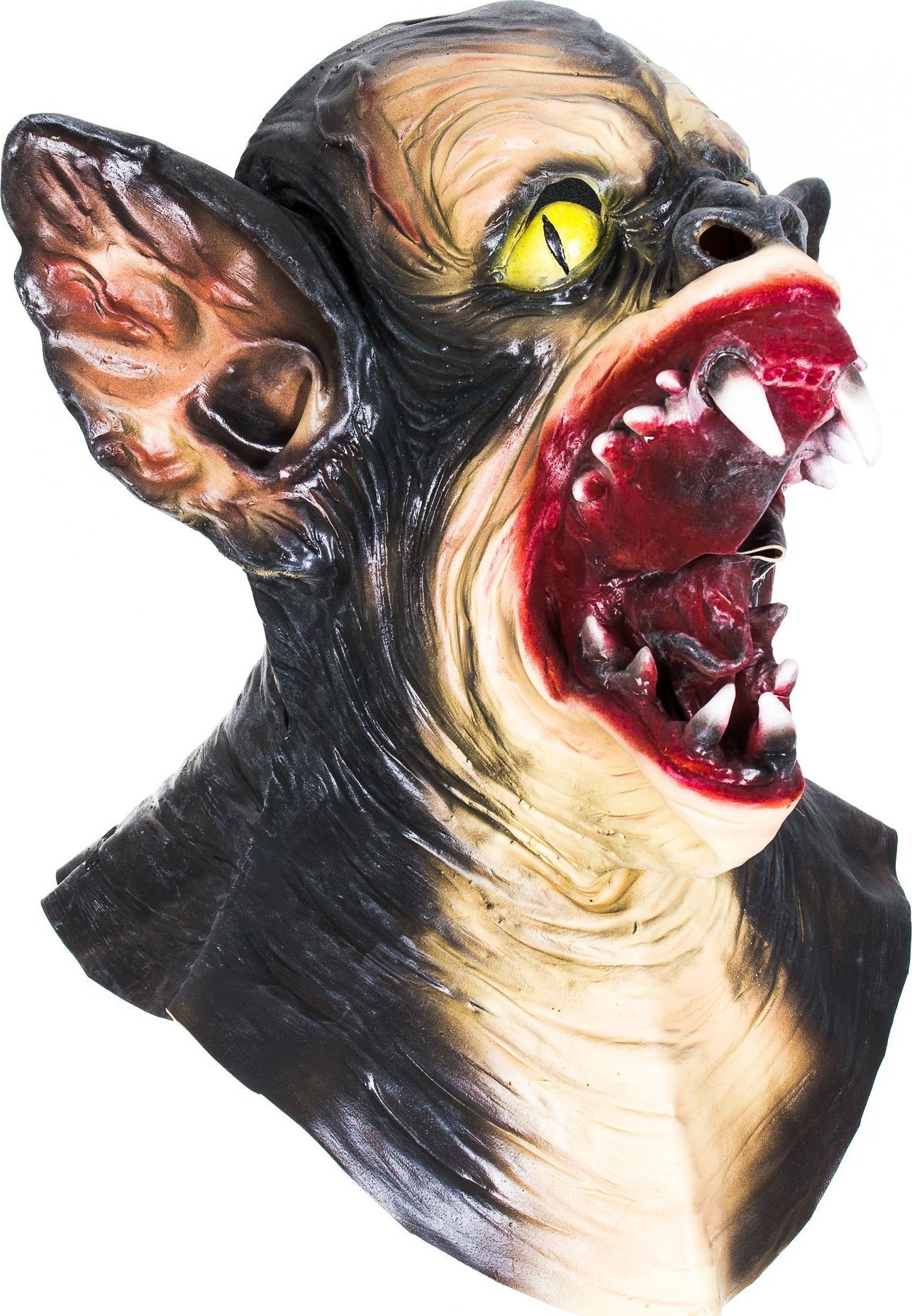 Korbi Profesjonalna lateksowa maska VAMPIRE BAT wampir