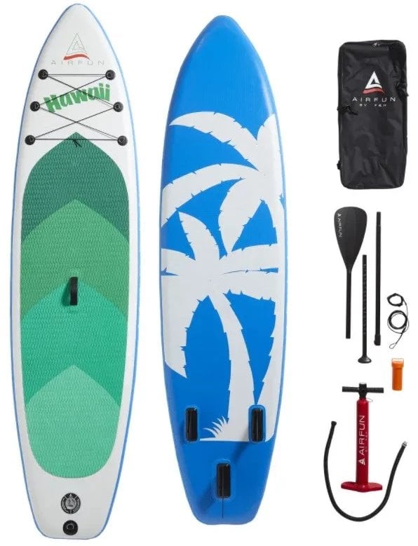 AIRFUN Paddleboard, 305 x 76 x 15 cm, Hawaii