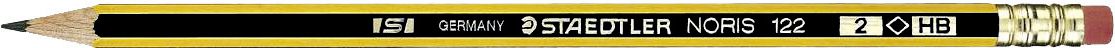 Staedtler Ołówek techniczny HB NORIS z gumką (ST1040)