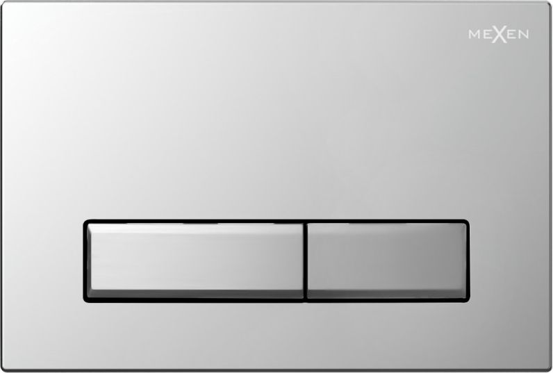 Przycisk spłukujący Mexen Mexen Fenix 09 przycisk spłukujący, chrom błyszczący - 600901