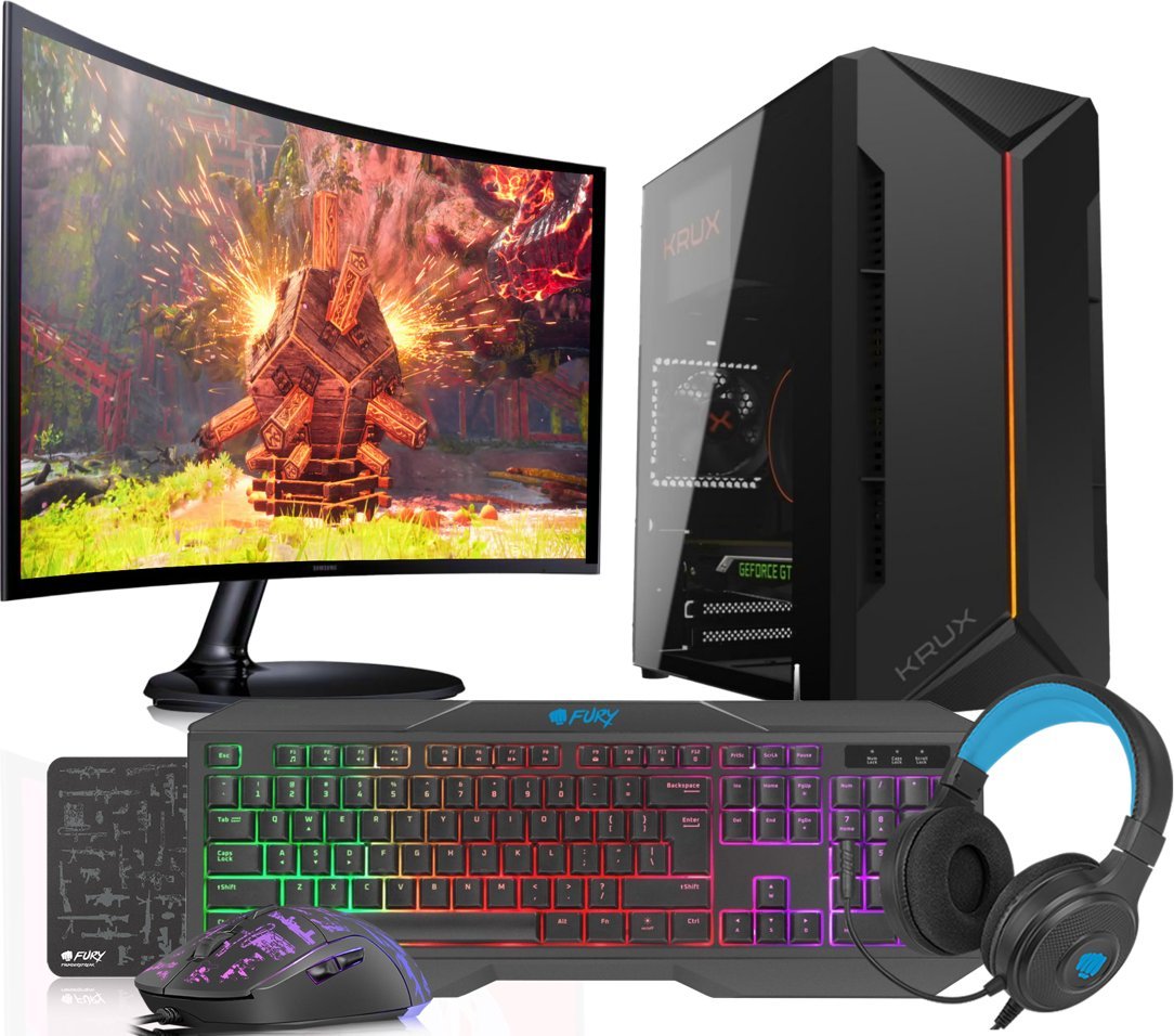Komputer Vist RGB VK3 KRUX ASTRO, Ryzen 7 5700G, 32 GB, Radeon RX Vega 8, 1 TB M.2 PCIe Windows 11 Pro